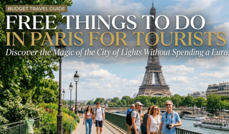 Free Things to Do in Paris for Tourists Tourists